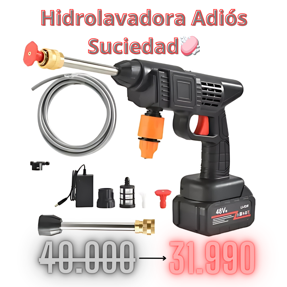 Hidrolavadora Adiós Suciedad🧼