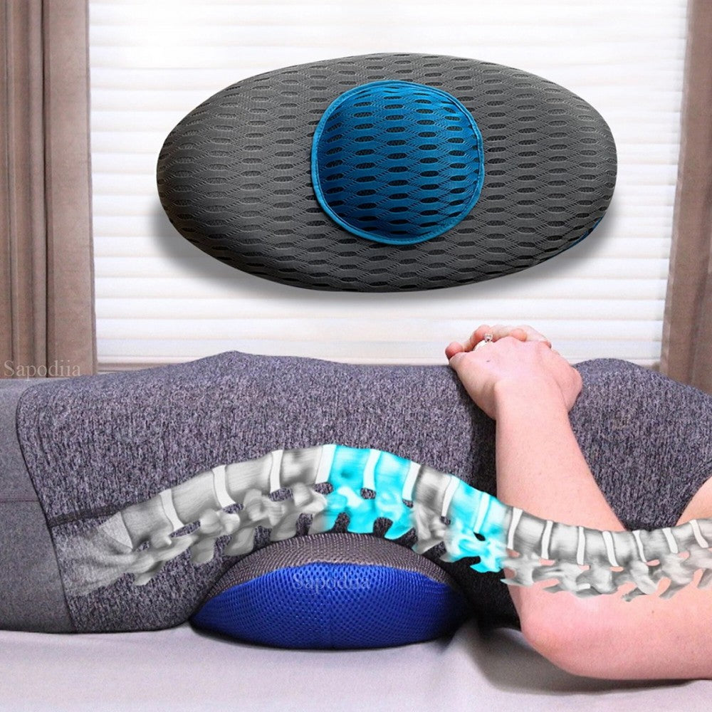 🛏️ Cojín Almohada Ortopédica – Soporte Lumbar Premium 🛏️